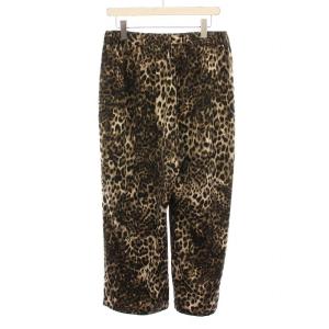 JOURNAL STANDARD LUXE 21AW イージーパンツ ワイド ヒョウ柄 レオパード柄 ブラウン 黒 白 21030440035040