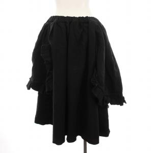 COMME des GARCONS COMME des GARCONS コムコム 23AW フリル スカート S ブラック RL-S007