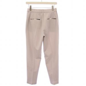 BLUE LABEL CRESTBRIDGE テーパードパンツ スラックス ジップフライ ストレッチ 38 ピンクグレー タグ付き /BB