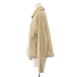 MACKINTOSH PHILOSOPHY MACKINTOSHPHILOSOPHY GREY LABEL ステンカラージャケット ナイロン アウター ショート丈 コーデュロイ 切替 裏地チェック柄