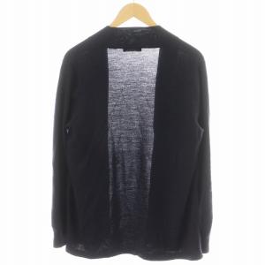 Cruciani カーディガン 長袖 ウール 46 紺 ネイビー CU18.180 /AN51