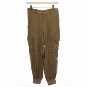 22AW フィブリルサテンカーゴパンツ ジップフライ 38 茶 22030560300230 /BM