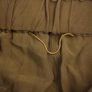 L'Appartement 22AW フィブリルサテンカーゴパンツ ジップフライ 38 茶 22030560300230 /BM