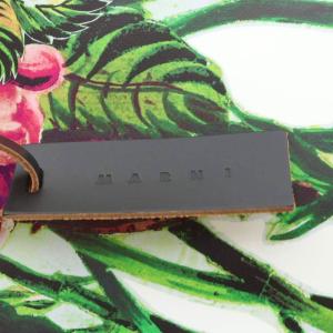 MARNI TRIBECA トートバッグ 花柄 ホワイト