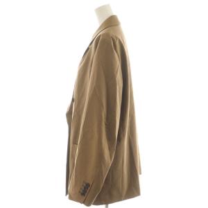 Framework 25SS TRストレッチDBジャケット テーラードジャケット ダブル 38 茶 ブラウン 25010220601010