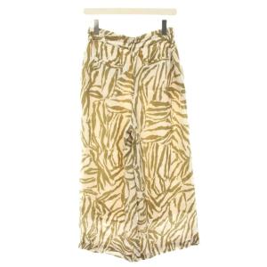 SACRA モダンゼブラパンツ MODERN ZEBRA PANTS ワイドパンツ イージーパンツ ゼブラ柄 38