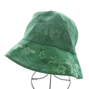 23SS Floral Embroidered Bucket Hat バケットハット 帽子 花刺繍 シアー