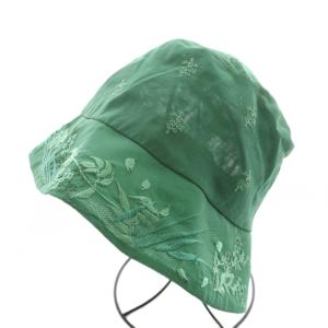 Mame Kurogouchi 23SS Floral Embroidered Bucket Hat バケットハット 帽子 花刺繍 シアー