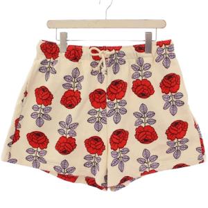 25SS Miksaus Vihkiruusu ショートパンツ イージー ウエストゴム 花柄 総柄 L