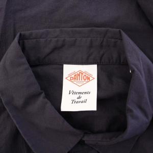 DANTON COTTON TYPEWRITER WASHED SHIRT コットンタイプライターウォッシュドシャツ