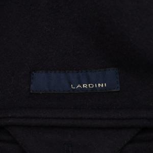 LARDINI ブートニエール チェスターコート 48 パープル JD23177AQ