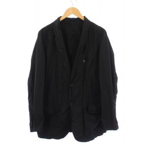 ヨウジヤマモト ASPESI テーラードジャケット シングル シワ加工 1 ブラック MX-J90-910