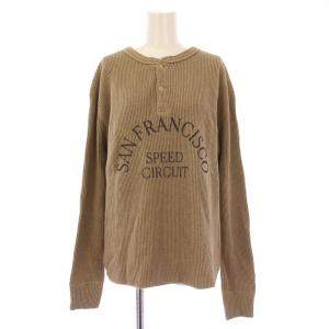 GOOD GRIEF SFSC PRINTED HENLEY NECK SFSCプリントヘンリーネック