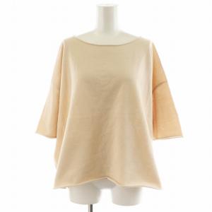24SS LEVITA コットンハーフスリーブプルオーバー カットソー 5分袖 F ベージュ 24080900390020