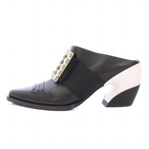 ROGER VIVIER VIV TEX STRASS MULE ストラスミュール ビジュー