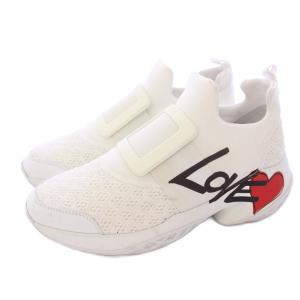 ROGER VIVIER VIV RUN ローカットスニーカー 38.5 ホワイト