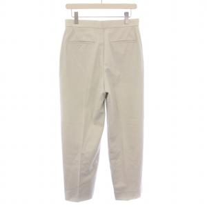 Drawer テーパードパンツ スラックス ジップフライ ウール シルク 40 ライトグレー /BB