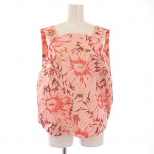 Drawer セットアップ フラワープリント シルク 38