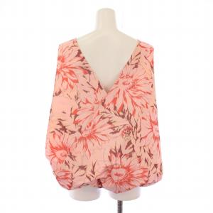 Drawer セットアップ フラワープリント シルク 38