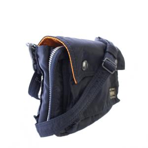 PORTER 吉田カバン TANKER SHOULDER BAG ショルダーバッグ ウォレット サコッシュ 紺 オレンジ