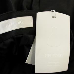 CELFORD 23AW タックボリュームフレアスカート CWFS234091 ロング スカート 36 黒 ブラック /G