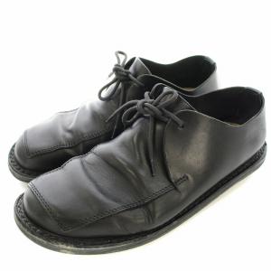 レザーシューズ 革靴 38 黒 ブラック /G