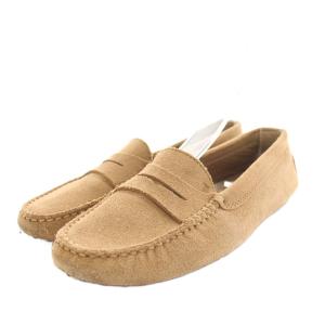 ゴンミーニ Gommino ドライビングシューズ ローファー スエード 保存袋付き 37 茶 ブラウン
