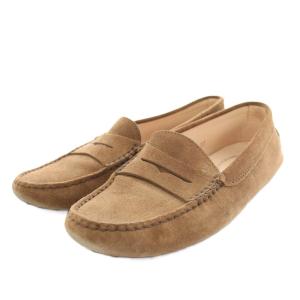 ゴンミーニ Gommino ドライビングシューズ ローファー スエード 37 茶 ブラウン /YT