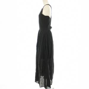 TODAYFUL バッククロスドレス ワンピース ロング ノースリーブ 38 黒 ブラック 11810306 /OR