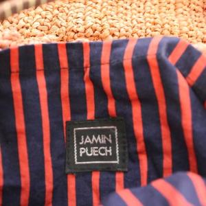 JAMIN PUECH かごバッグ ミニバック ハンドバッグ ピンク /G