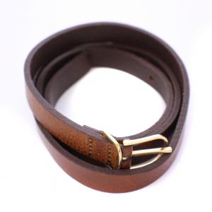 MAISON BOINET ベルト レザー 80/32 茶 ブラウン /BB