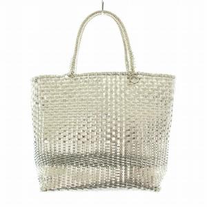 イントレッチオ ワイヤーバッグ トートバッグ PVC シルバーカラー /KU