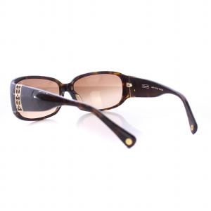 COACH GERRY サングラス アイウェア 眼鏡 メガネ プラスチック ロゴ 125 茶 ブラウン S731A