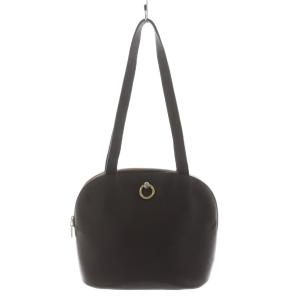 ハンドバッグ ショルダーバッグ レザー 茶 ブラウン /AN12 OH