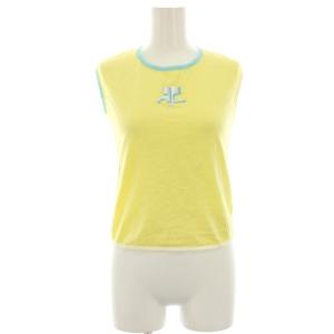 カットソー Tシャツ ノーリーズ バックオープン 38 黄色 イエロー EVKGM-51069 /HN