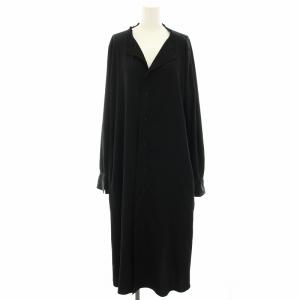 ヨウジヤマモト 23AW COLLARLESS A-LINE DRESS ワンピース