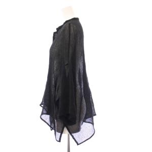 Y's ヨウジヤマモト 22SS LENO CLOTH BOX SHIRT シャツ ブラウス 半袖 オーバーサイズ