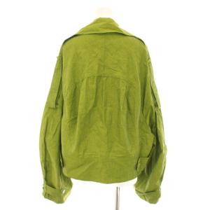 christian wijnants ショートジャケット トレンチジャケット アウター 38 黄緑 イエローグリーン /YT