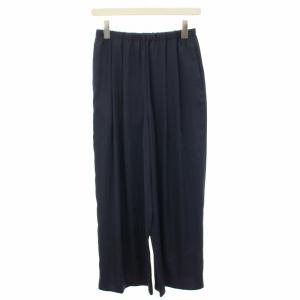 リラックスエラスティックワイドトラウザー RELAX ELASTIC WIDE-TROUSERS ワイドパンツ