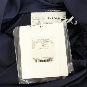 ENFOLD リラックスエラスティックワイドトラウザー RELAX ELASTIC WIDE-TROUSERS ワイドパンツ