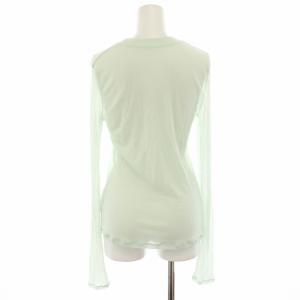 STUNNING LURE シアーテレコロンT カットソー クルーネック 長袖 F ミントグリーン 112580062500 /YT