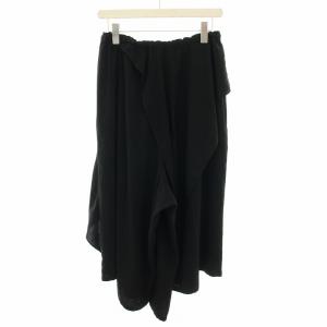 Y's ヨウジヤマモト CREPE de CHINE RUFFLE PANTS