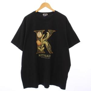 25SS tulip k tee チューリップKTシャツ 半袖 クルーネック 花柄 プリント ストレッチ