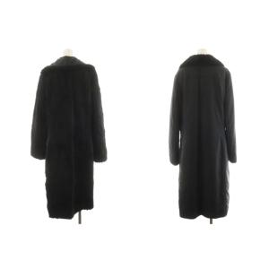 theory luxe 毛皮コート ファーコート 中綿コート ロング丈 リバーシブル ラビットファー ラクーンファー アウター