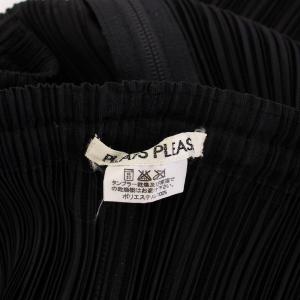 PLEATS PLEASE ISSEY MIYAKE イッセイミヤケ ダブルジッププリーツスカート タイト 1 ブラック