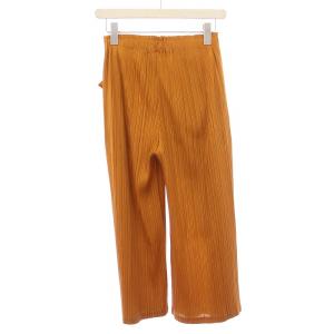 PLEATS PLEASE ISSEY MIYAKE イッセイミヤケ ラップパンツ イージー 2 ブラウン