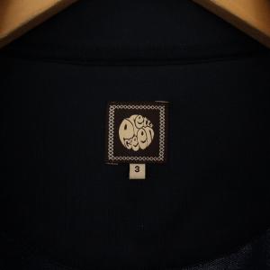 Pretty Green トラックジャケット ジップアップ ハイネック ロゴ 3 紺 /BM