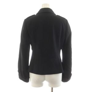 Paul Smith BLACK Pコート ピーコート ショート ウール 40 黒 ブラック JKPMHW6014 /RR