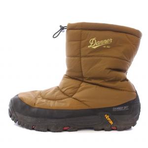 FREDDO フレッドB200 PF スノーブーツ ショート 厚底 ロゴ US9 27cm 茶 ブラウン