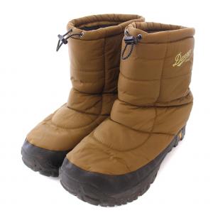 Danner FREDDO フレッドB200 PF スノーブーツ ショート 厚底 ロゴ US9 27cm 茶 ブラウン